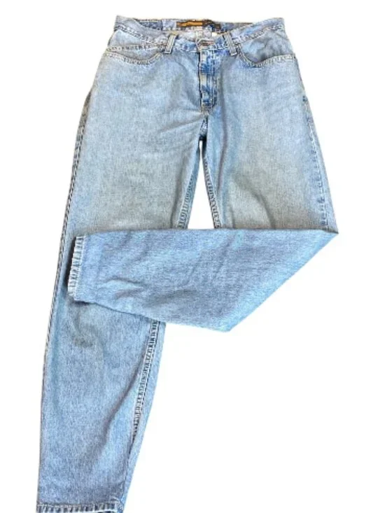 VTG Levi's SilverTab Relaxed Fit Jeans Light-Wash Blue Sz 30x32 #160K - Picture 2 of 10